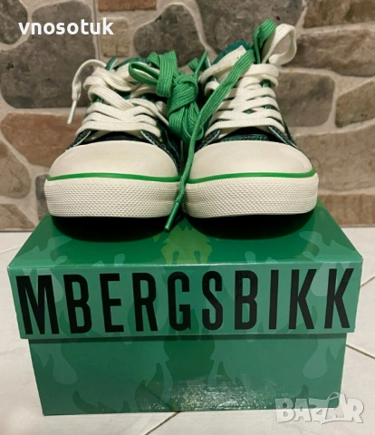 Дамски кецове BIKKEMBERGS, B4BKW0114, Зелен-37 и 40, снимка 3 - Маратонки - 53898777