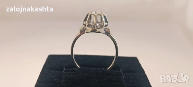 Златен пръстен -3,50гр/14кр, снимка 5 - Пръстени - 53884694