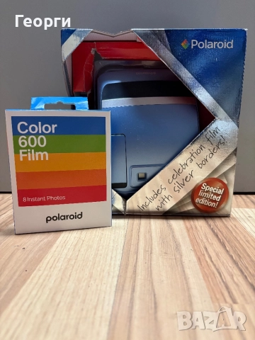 Polaroid one 600 + 1 бр. пакет със снимки