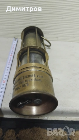 Ретро корабен газов фенер, снимка 2 - Антикварни и старинни предмети - 54009910