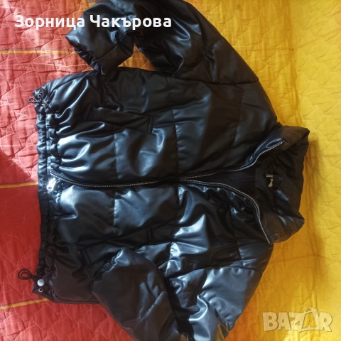 Дамско зимно кожено яке , снимка 7 - Якета - 52488218