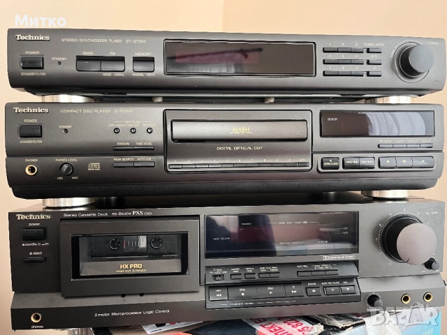Тунер,дек и CD плеър Technics, снимка 7 - Аудиосистеми - 52866063