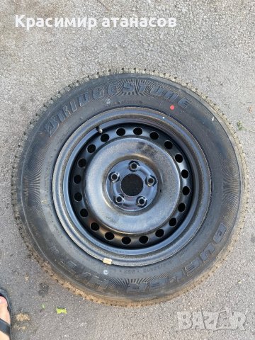 Резервна гума с джанта за Нисан Х-трейл Т30.2001-2007г, снимка 1 - Гуми и джанти - 42183132