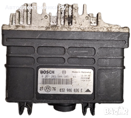 компютър VW VOLKSWAGEN GOLF 1.6 BOSCH ,0 261 203 304/305, 0261203304, 0261203305, 032906026E