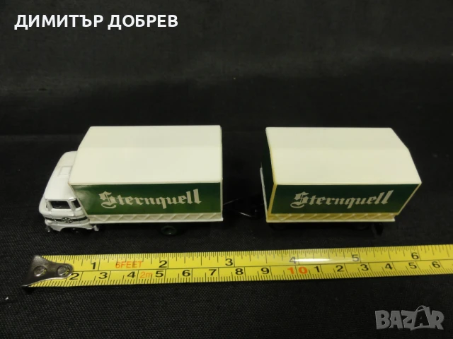 1/87 РЕТРО МЕТАЛНА КОЛИЧКА КАМИОН IFA W50 GRELL, снимка 7 - Колекции - 51120408