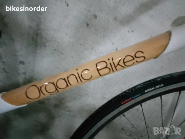 Бамбуков Органик Байк 28" фикси/сингъл , снимка 2 - Велосипеди - 54153358