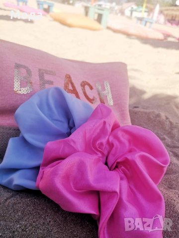 Скрънчи, Ластик за коса. Скрънчи от сатен цвят по избор #Скрънчи, снимка 8 - Аксесоари за коса - 30200157