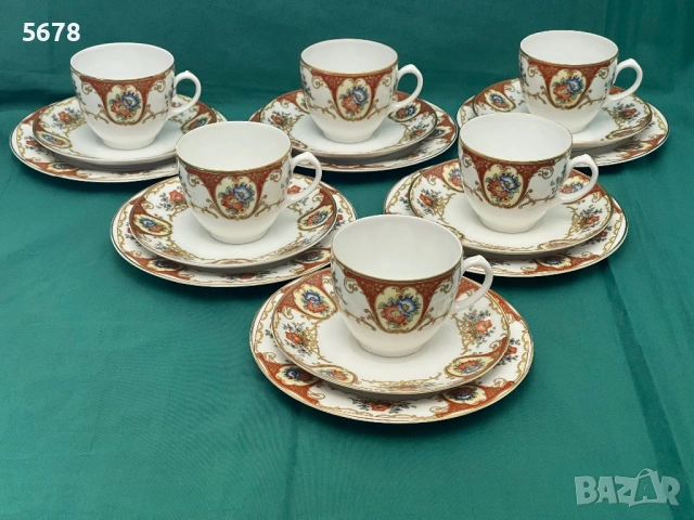 Чешки сервиз за чай, снимка 3 - Сервизи - 53071579