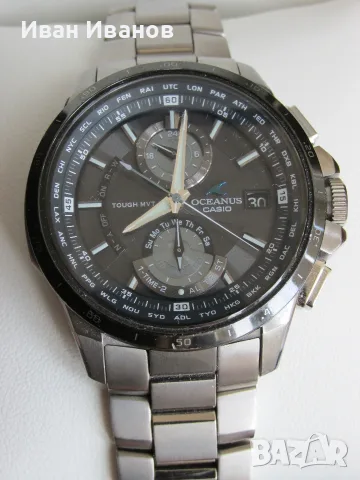 CASIO OCW-T1010 OCEANUS TOUGH MVT TITANIUM MULTI BAND 6 10 BAR MADE IN JAPAN, снимка 2 - Мъжки - 56293074
