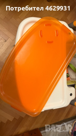 Детско повдигащо се столче за хранене, 55см..83см. 6-стъп. Височина, Наклон - 3 стъпки. Мн. Запазено, снимка 5 - Столчета за хранене - 52172566