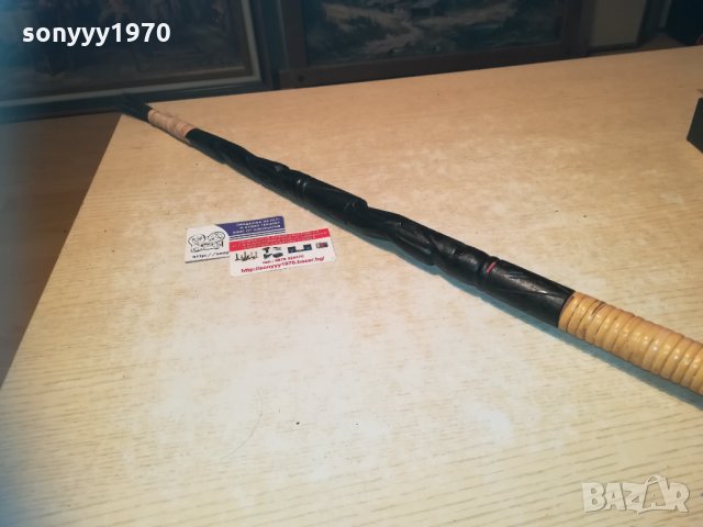 *копие с резба и метален връх 147см 1411201257, снимка 6 - Колекции - 30784255