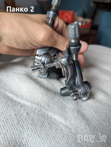 Ретро Шосейни Челюсти Shimano 600 Tricolore, снимка 5 - Части за велосипеди - 52153168