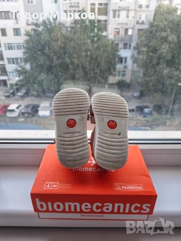 Детски  кожени сандали Biomecanics 25, снимка 6 - Детски сандали и чехли - 56214974