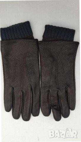 Мъжки ръкавици от естествена кожа Springfield. , снимка 2 - Ръкавици - 39316663