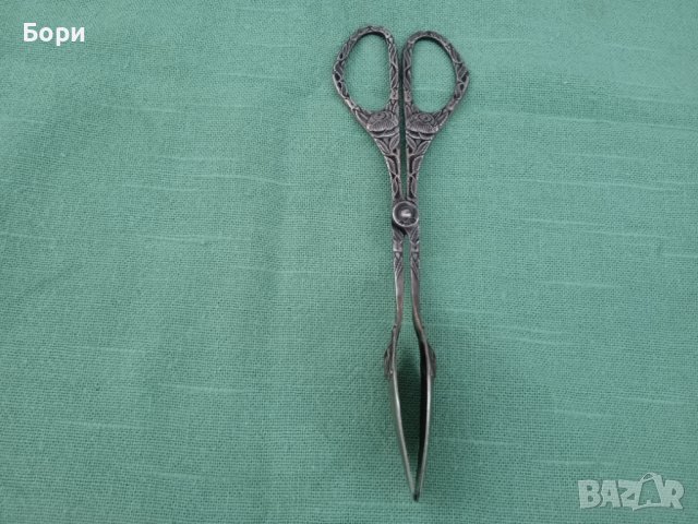 Стара щипка за сервиране, снимка 5 - Прибори за хранене, готвене и сервиране - 36762178