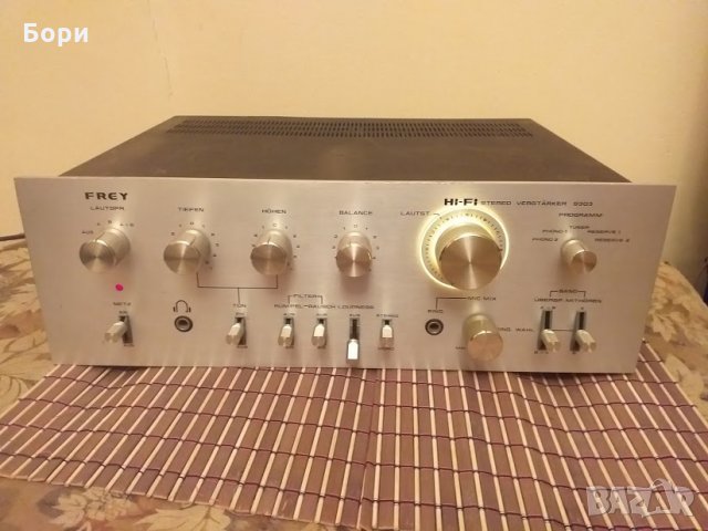 FREY HI-FI STEREO 9303 U.S.A Усилвател 2х150 вата, снимка 17 - Ресийвъри, усилватели, смесителни пултове - 31048627
