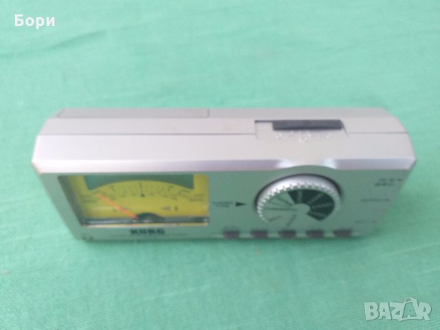 KORG GT 12 Guitar/Bass Tuner with analog meter, снимка 3 - Китари - 29286063