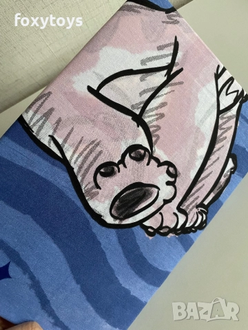 Детски спален комплект от две части Стич / Lilo and Stitch 100×135 cm, 40×60 cm, снимка 4 - Спално бельо и завивки - 48465025