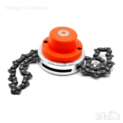 Кордова глава с верига (шпула) за бензинов тример, храсторез - с резба