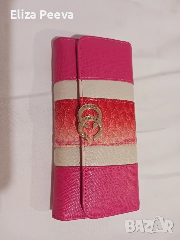 Портфейл в розово и екрю, снимка 4 - Портфейли, портмонета - 53156730