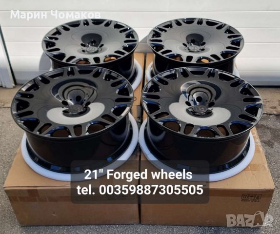 21 " Ковани джанти Monoblock M Mercedes S-W222 W223,Coupe C217, снимка 2 - Гуми и джанти - 37994052