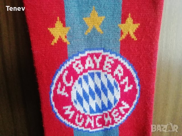 Bayern Munich Munchen Adidas оригинален ретро шал Байерн Мюнхен три звезди 3 Stars колекционерски , снимка 5 - Футбол - 42849292