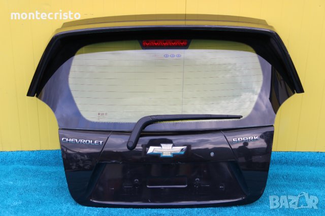 Заден капак Chevrolet Spark (2010-2015г.) хечбек / задно стъкло Шевролет Спарк / ⚫Цвят: Черен, снимка 1 - Части - 38363686