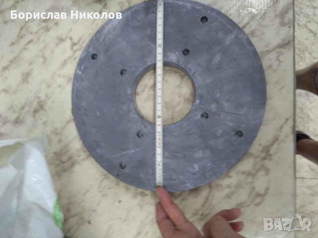 Оловен диск за полиране на минерали., снимка 3 - Полирмашини - 30045106