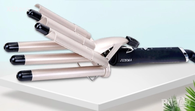 Ретро преса с пет цилиндъра Gemei , снимка 3 - Преси за коса - 52590165