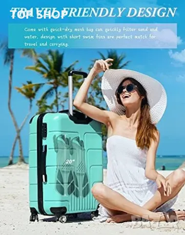 Нови плавници с отворена пета Регулируеми катарами Мъже Жени, снимка 3 - Водни спортове - 49658543