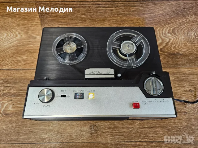 Ролков магнетофон Sharp RD-504 Solid State – Пълен колекционерски комплект, Made in Japan