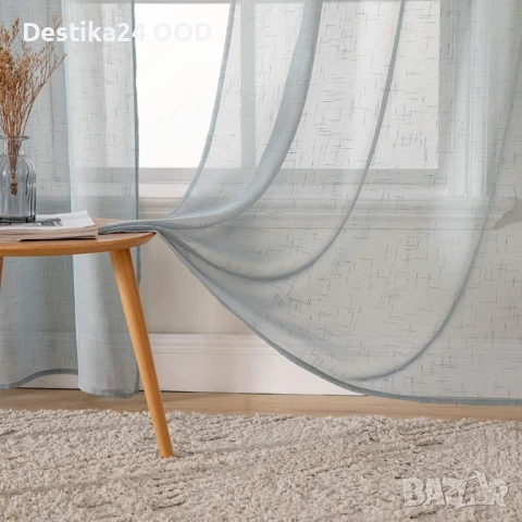 Пердета MIULEE зелени или сиви 225x140 и 160x140, снимка 7 - Пердета и завеси - 54148224