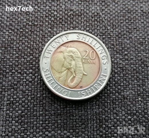 ❤️ ⭐ Монета Кения 2018 20 шилинга ⭐ ❤️