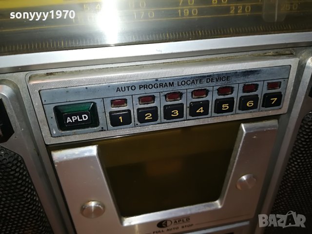 SHARP GF-8585 APLD-MADE IN JAPAN 2005231917, снимка 7 - Радиокасетофони, транзистори - 40769817