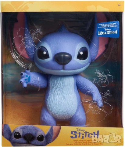 Оригинална Фигура Disney - Stitch, Deluxe 35см, снимка 2 - Фигурки - 51745549