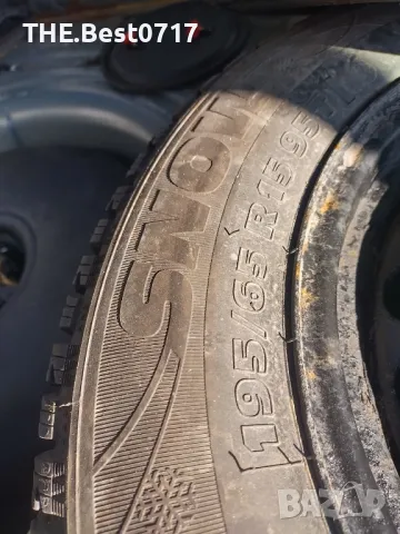Зимни Гуми с Джанти 15 5х112 Бартер, снимка 3 - Гуми и джанти - 49319721