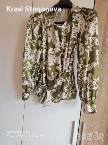 Дамска Официална / Елегантна Блуза - Made in Italy , снимка 8 - Блузи с дълъг ръкав и пуловери - 51019023