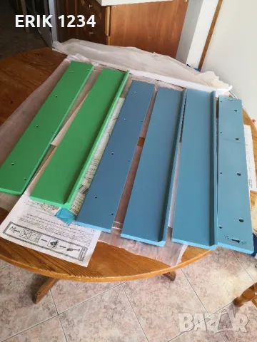 рафтове за стена 60/11.8/10cm., снимка 6 - Етажерки - 49980941