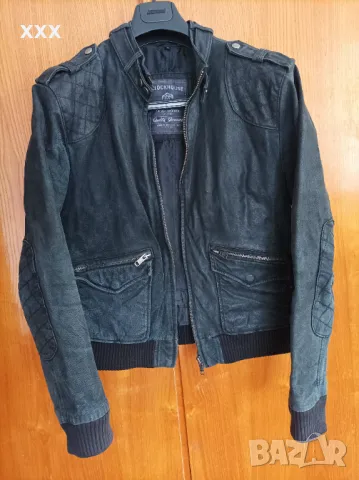 Мъжко кожено яке, снимка 1