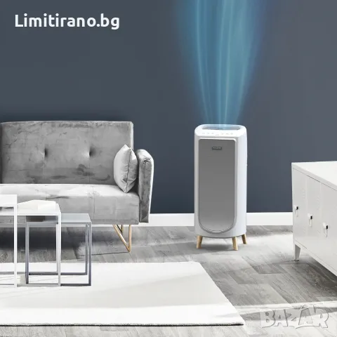 Rowenta Pure Air Home PU6180 – Смарт пречиствател за въздух с HEPA, Wi-Fi, до 36 м², снимка 4 - Овлажнители и пречистватели за въздух - 55801710