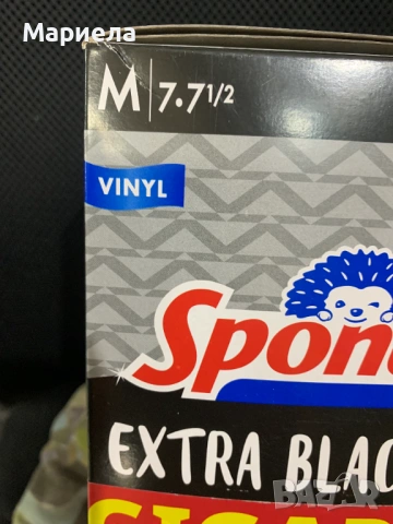 Ръкавици за еднократна употреба 400бр. / Spontex Extra Black от винил, снимка 10 - Други стоки за дома - 54038937