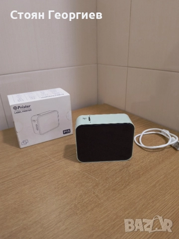P15 Bluetooth преносим термопринтер с етикетна ролка, Adomnes, Li-Ion 1200 mAh