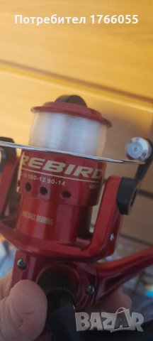 shakespeare firebird комплект-спининг 2.1 м.+макара+влакно, снимка 6 - Въдици - 31756465