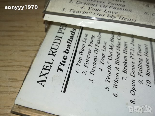 AXEL RUDI PELL-АУДИОКАСЕТА 2409211739, снимка 15 - Аудио касети - 34242416