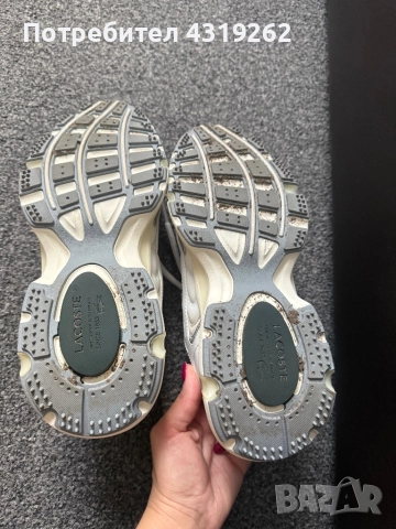 Дамски маратонки Lacoste, снимка 9 - Маратонки - 52303881