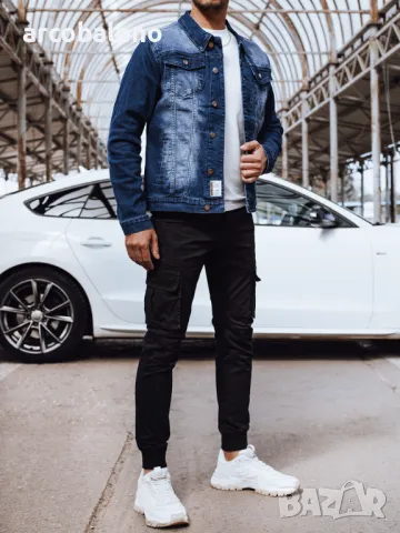 Мъжко дънково яке, 2цвята , снимка 6 - Якета - 47367115