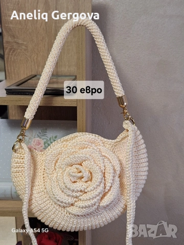 Ръчно плетени чанти, снимка 7 - Чанти - 53898459