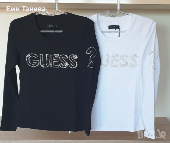 Уникални дамски блузи KARL, GUESS, DIOR, DOLCE&GABANA, BURBERRY. Топ качество, снимка 15 - Блузи с дълъг ръкав и пуловери - 38216872