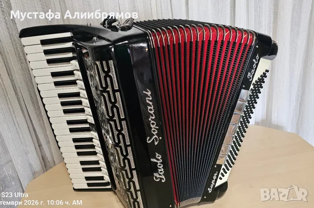 Paolo Soprani Super paolo 120 баса, снимка 8 - Акордеони - 55920906