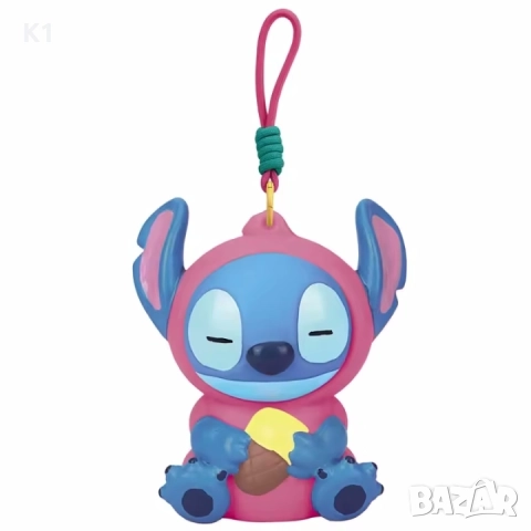 Labubu Stitch ключодържател, Miniso Лабубу Стич играчка , снимка 4 - Образователни игри - 51531689